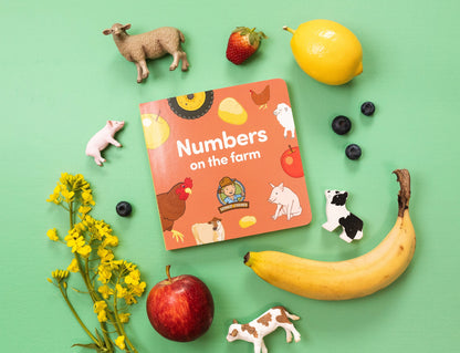 Numbers On the Farm Board Book