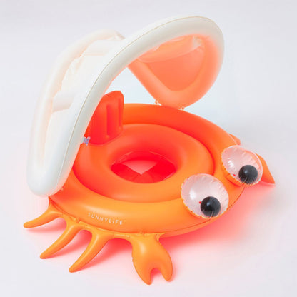 Baby Float Sonny the Sea Creature Neon Orange