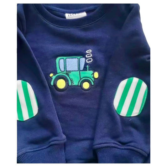 Green Tractor Jumper