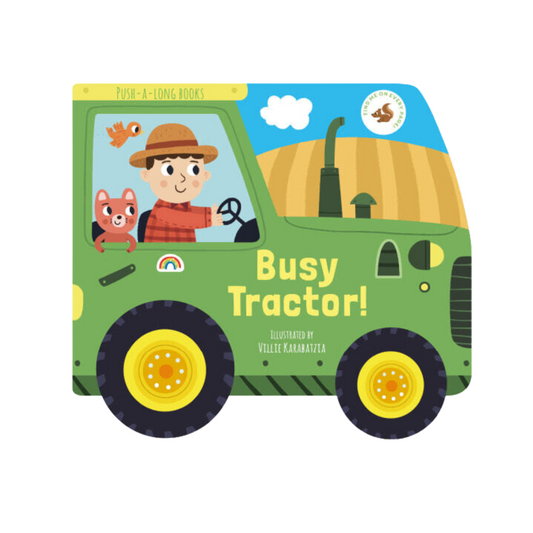 Push-Along Busy Tractor Book