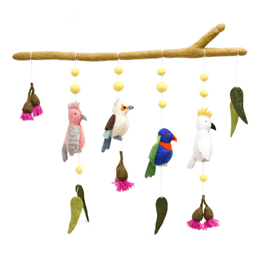 Australian Bird Mobile Hanging